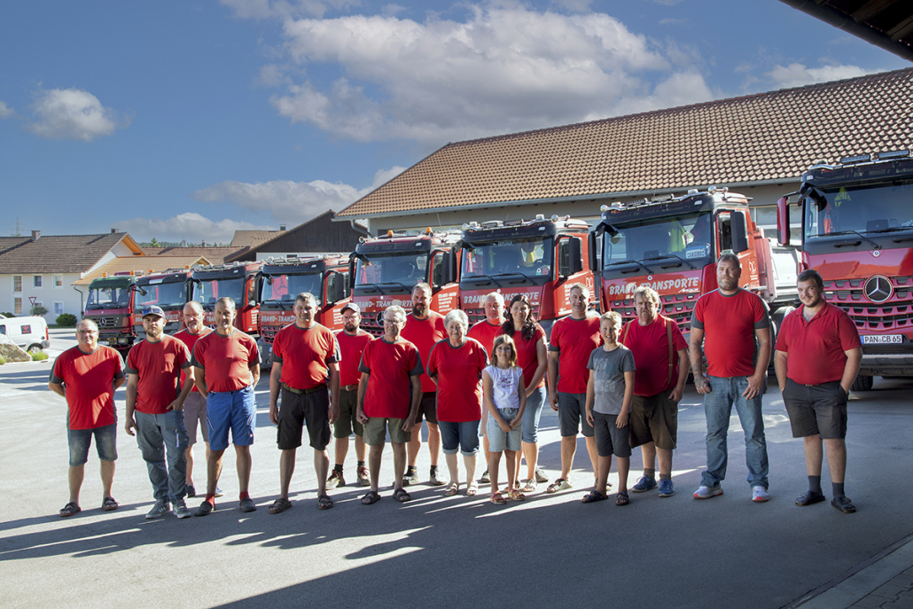 Das Team von Brand Erdarbeiten